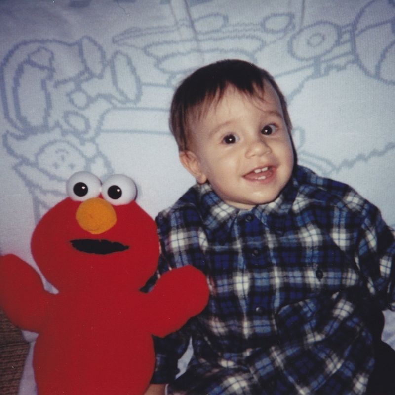 Young portrait with Elmo