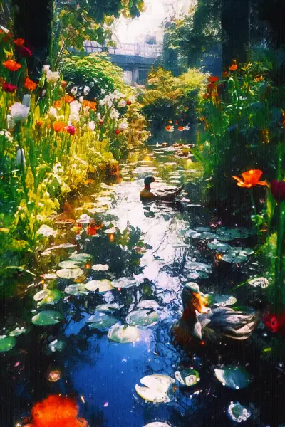 For a Moment, the Waters Stood Still